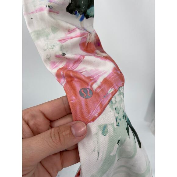 Lululemon Speed Legging Athletic Tight III in Pigment Wave Print Size 8 - Picture 4 of 6